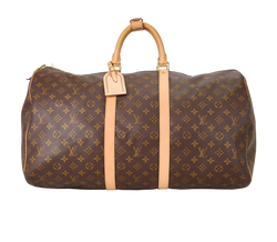 Keepall 55, Canvas, Monogram, MB3199, DB/LT/L/K, 2*